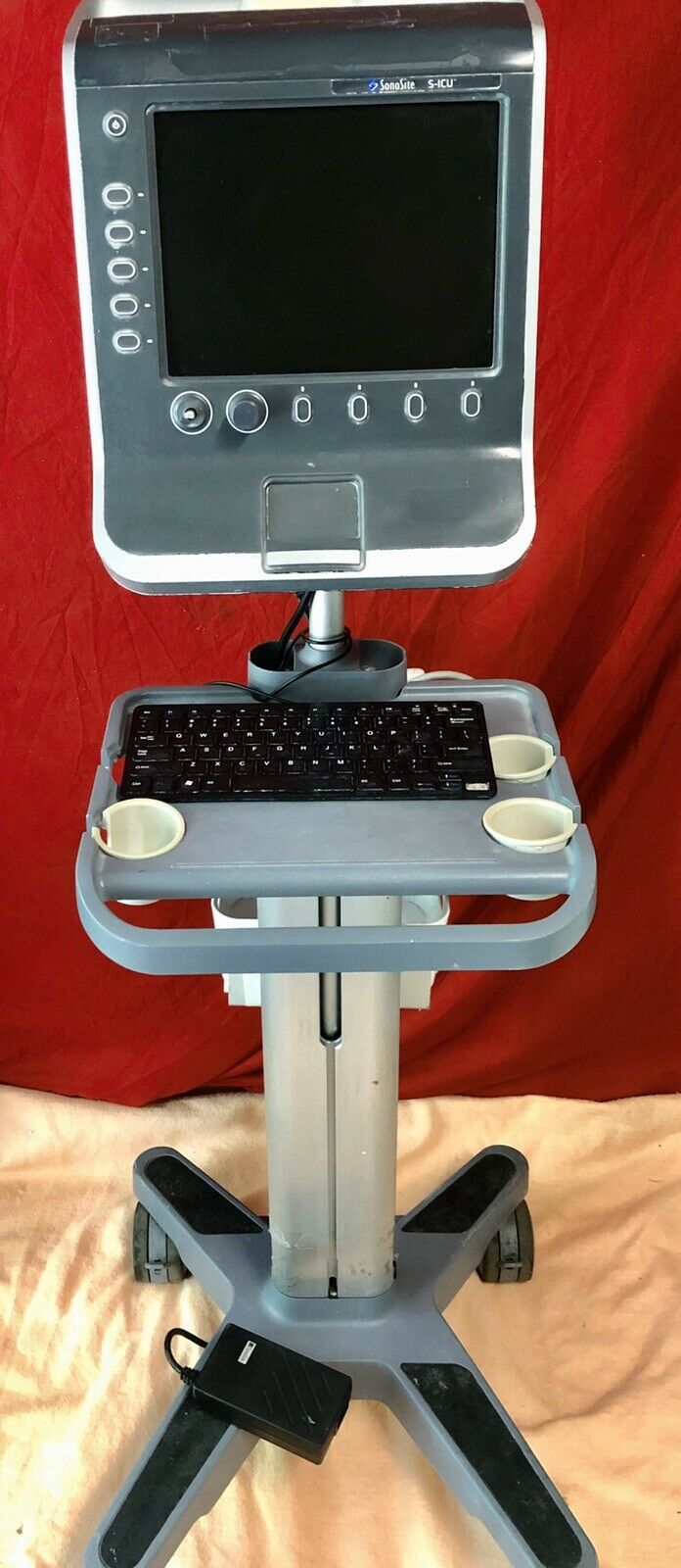 SonoSite S-ICU ultrasound system, 2011-09, P07577 With Cart DIAGNOSTIC ULTRASOUND MACHINES FOR SALE