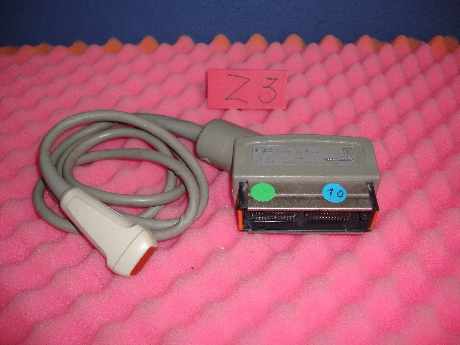 HP 21200C  2.5  MHz Frequency  Ultrasound probe