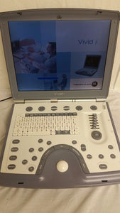 GE Vivid I Portable Ultrasound Echocardiogram with 3S-RS Adult Cardiac Probe