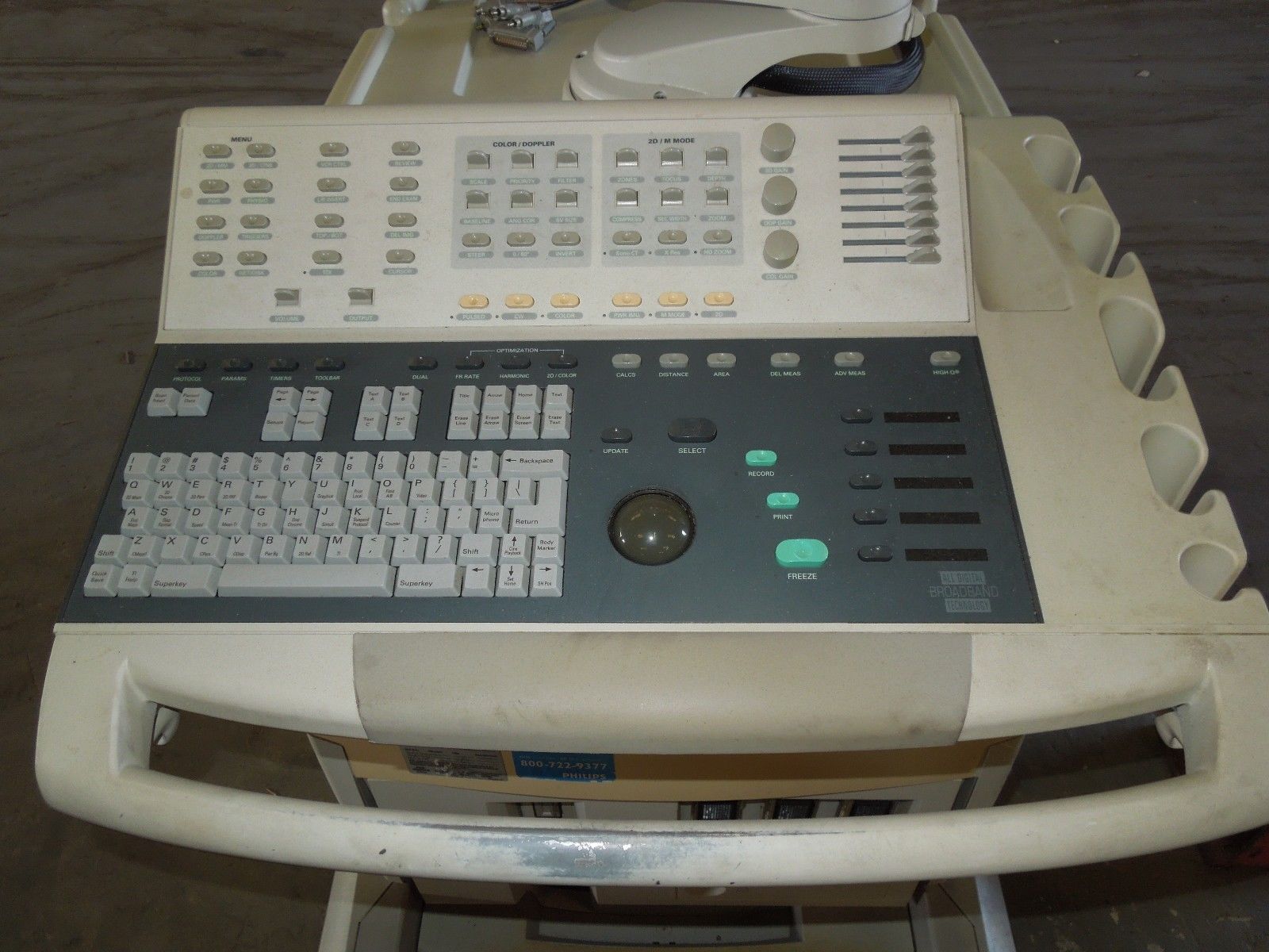 Philips ATL HDI 5000 Ultrasound System ( NO PROBES ) READ