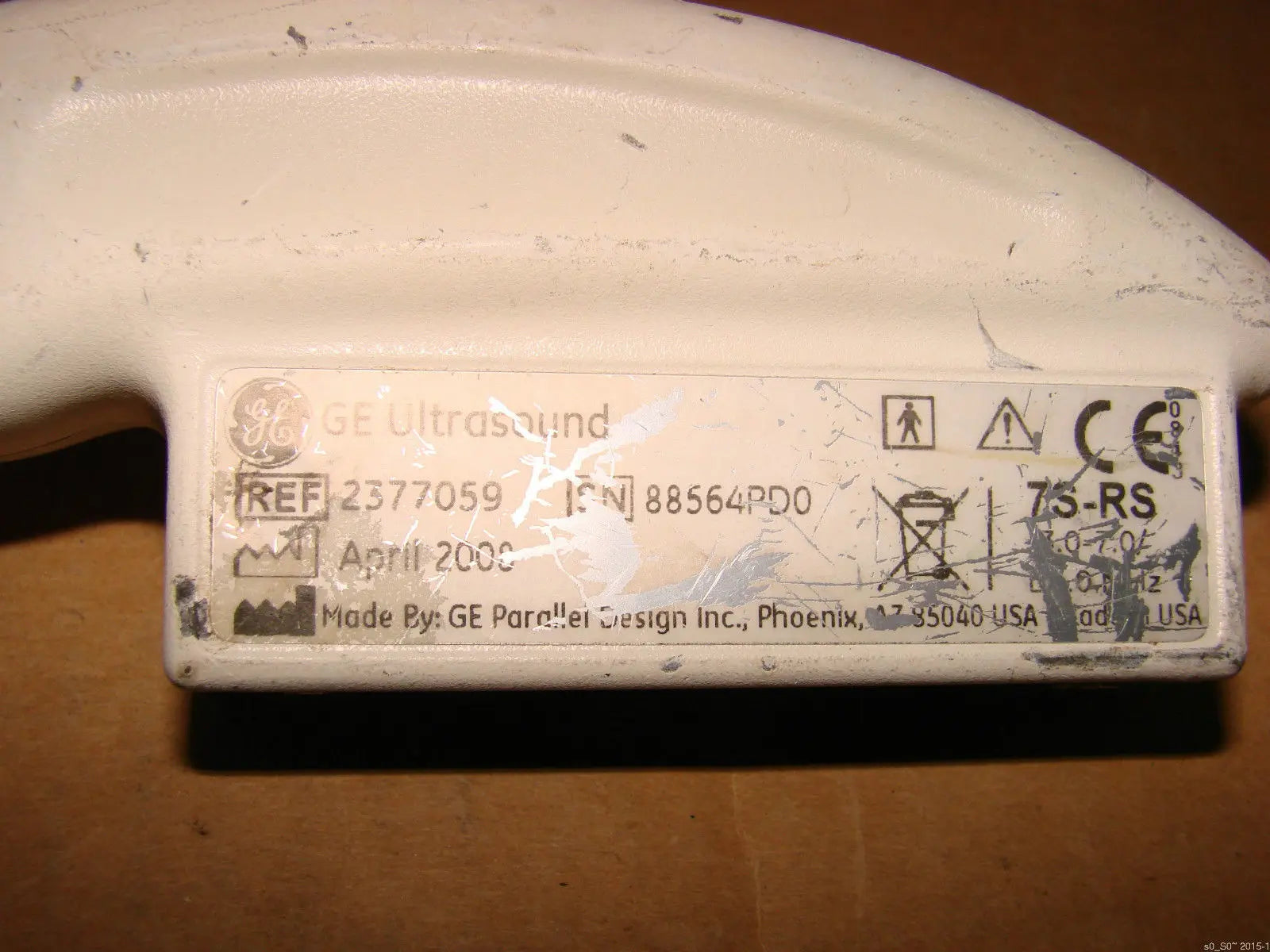 GE VIVID Q I S5 S6 3.5-8.0 MHz Cardiac Ultrasound Transducer Probe 7S-RS DIAGNOSTIC ULTRASOUND MACHINES FOR SALE