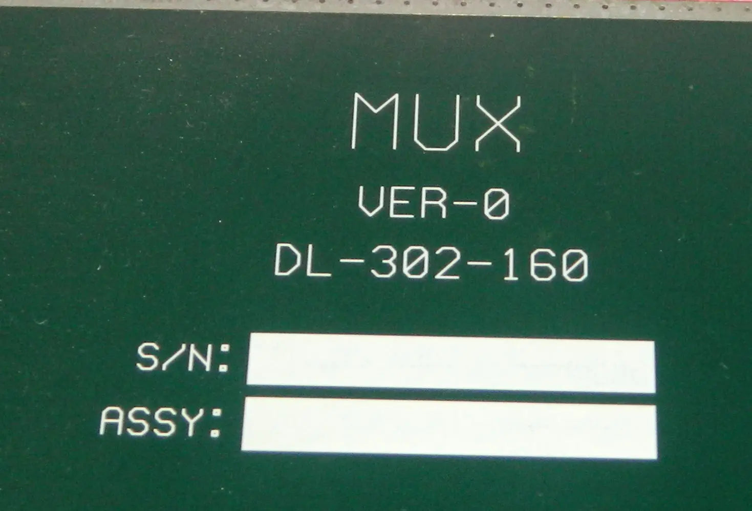 GE Ultrasound MUX  Board DL-302-160  2253038-2 DIAGNOSTIC ULTRASOUND MACHINES FOR SALE