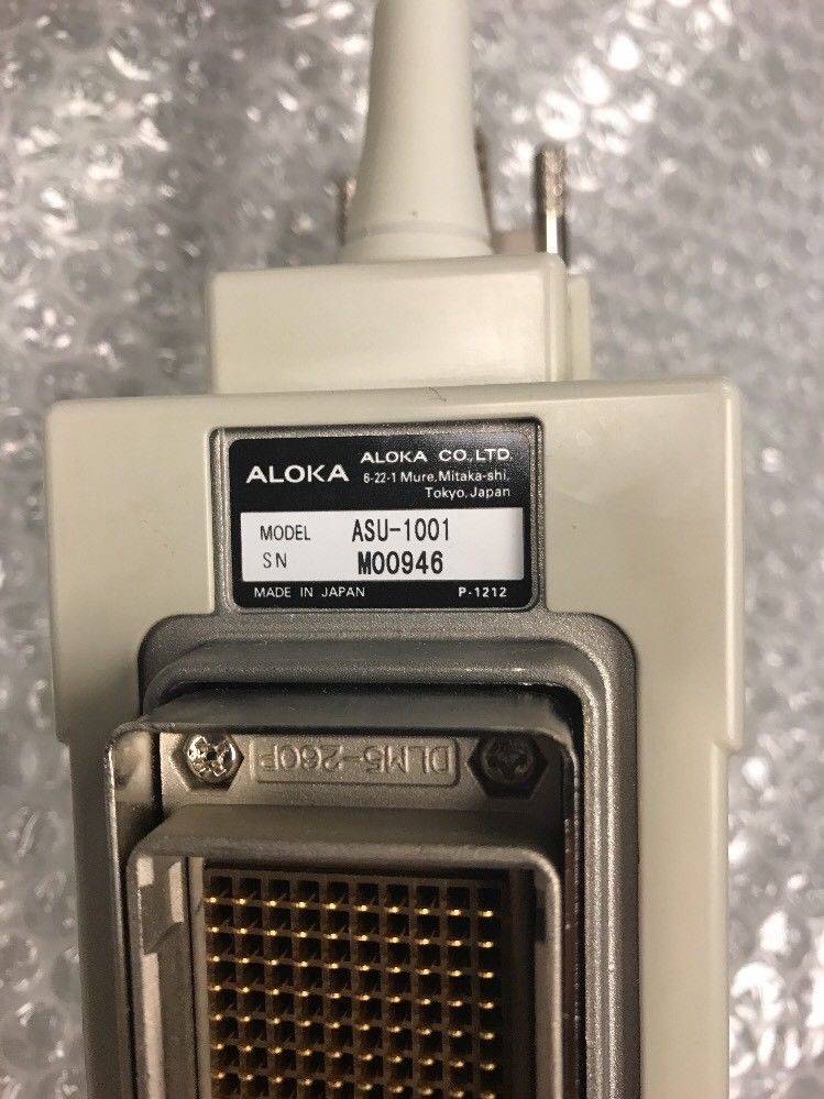 ALOKA PROBE MODEL ASU-1001 3D/4D Volumetric Convex Probe DIAGNOSTIC ULTRASOUND MACHINES FOR SALE