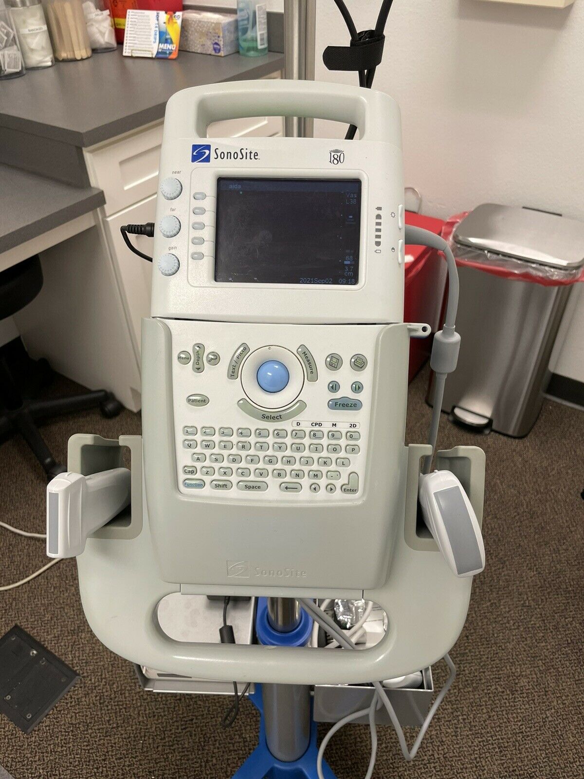 Sonosite 180 plus Portable ultrasound Complete Set 3 Probes DIAGNOSTIC ULTRASOUND MACHINES FOR SALE