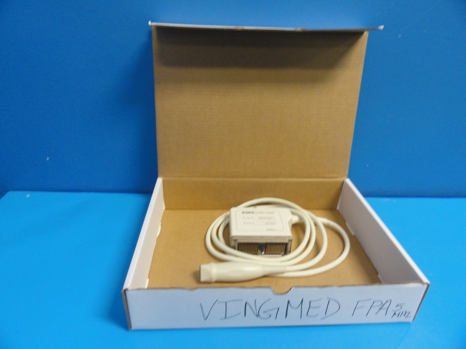 GE Vingmed KN100001 FPA 5MHZ 1A Flat Phased Array Probe for GE System 5 (10335) DIAGNOSTIC ULTRASOUND MACHINES FOR SALE