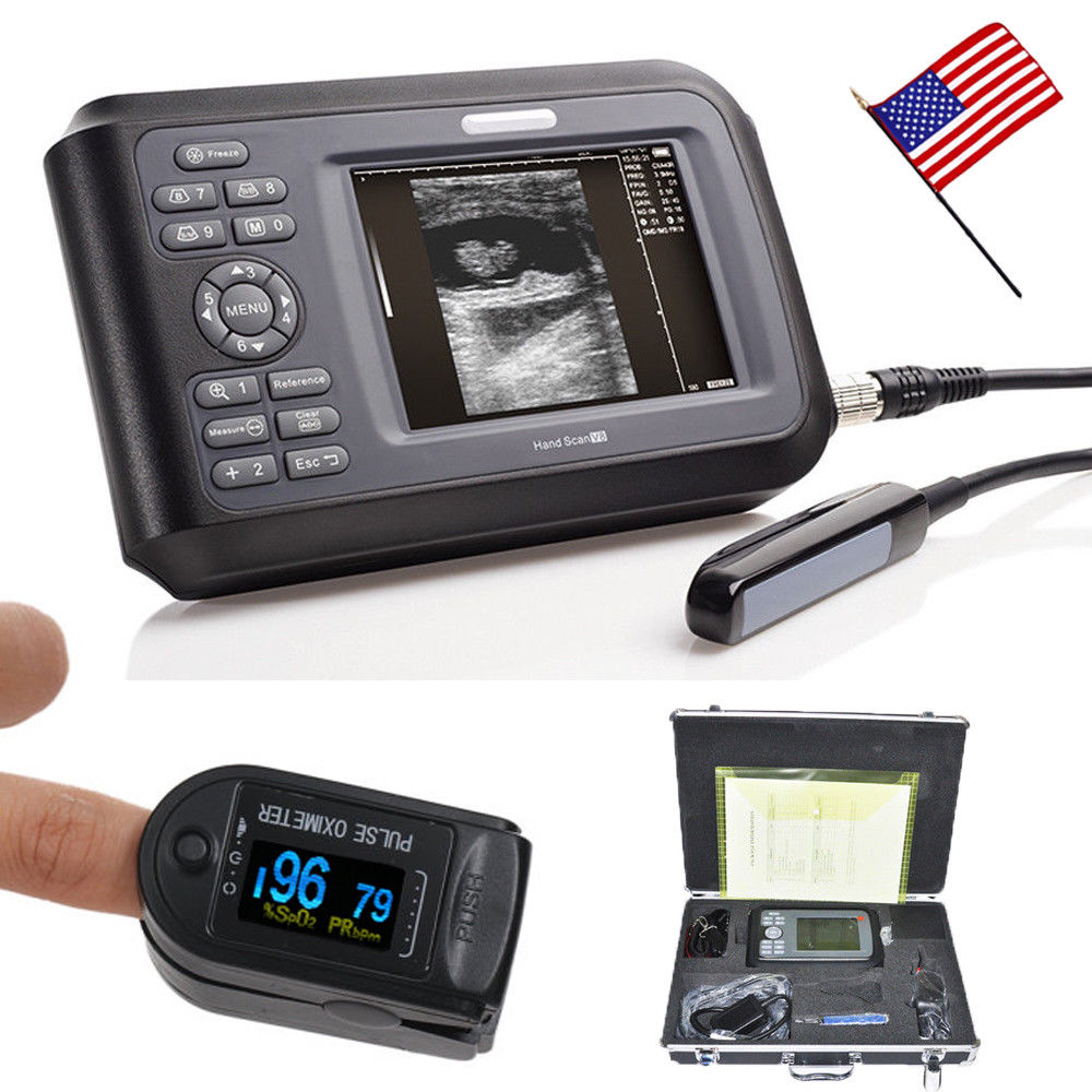 LCD Veterinary Laptop Machine Ultrasound scanner 7.5M Rectal Probe +Oximeter 190891782236 DIAGNOSTIC ULTRASOUND MACHINES FOR SALE
