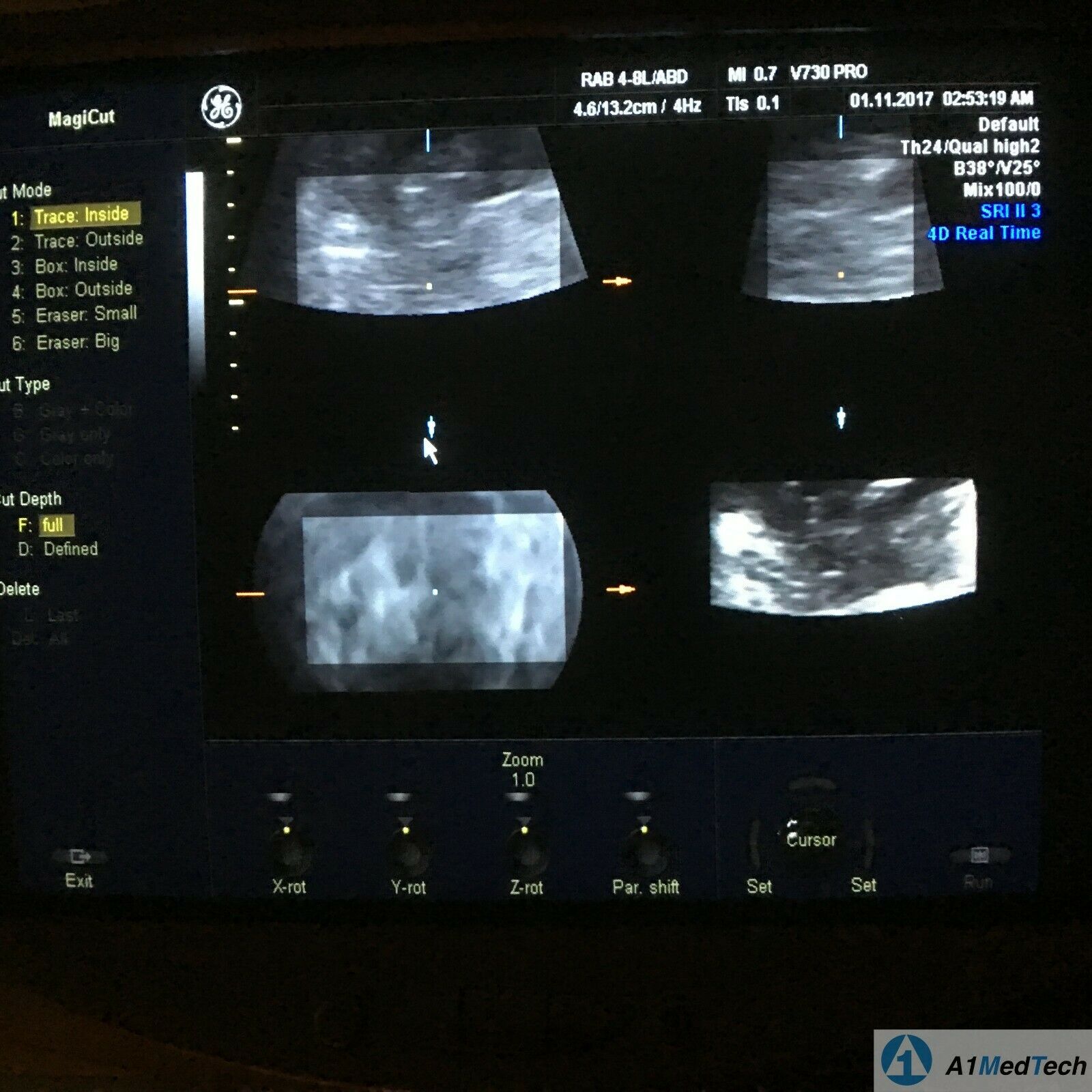 GE RAB4-8L Volume Ultrasound Probe DIAGNOSTIC ULTRASOUND MACHINES FOR SALE