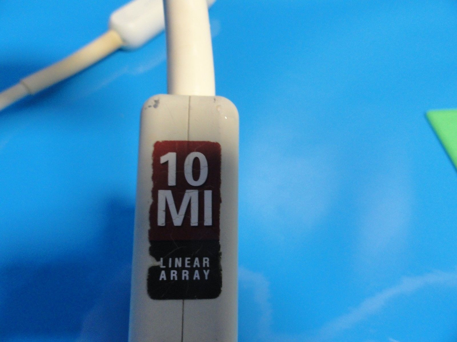 Diasonics 10 MI Linear Array Transducer Probe P/N 100-02270-01 (10391) DIAGNOSTIC ULTRASOUND MACHINES FOR SALE