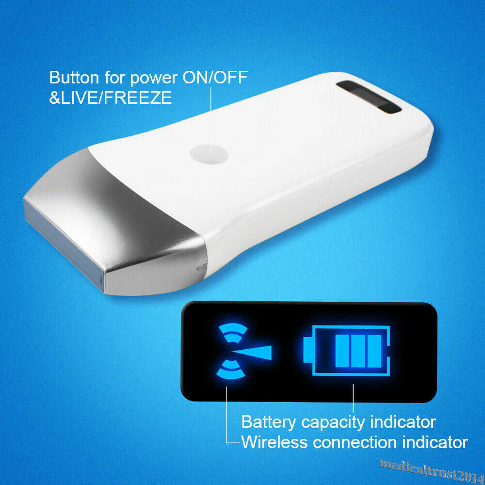 Portable Human Handheld WIFI Wireless Ultrasound Scanner Machine Linear Probe DIAGNOSTIC ULTRASOUND MACHINES FOR SALE