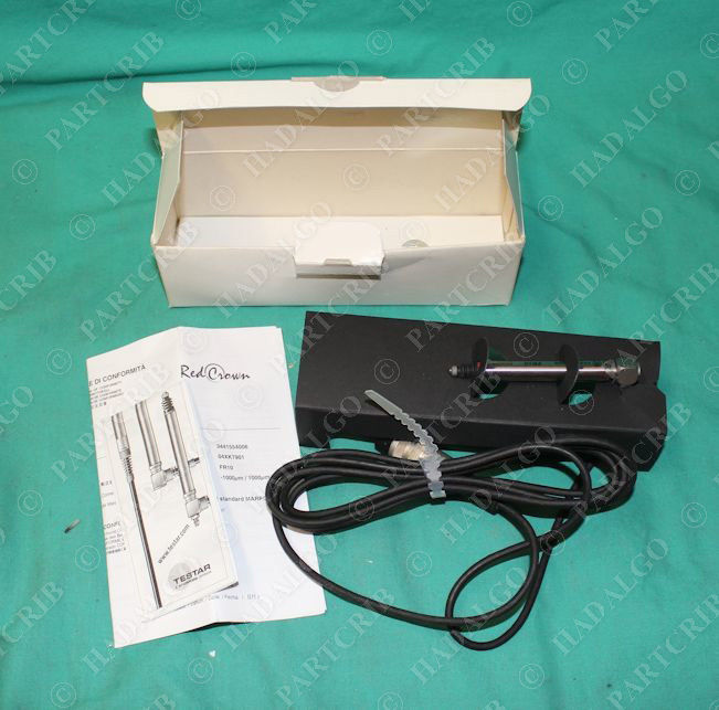 Marposs Testar, FR10, 3441554006, LVDT Linear Transducer Pencil Probe Red Crown DIAGNOSTIC ULTRASOUND MACHINES FOR SALE