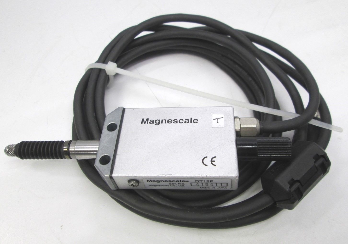 Magnescale / Sony DT12P Linear Transducer Sensor Gauge Probe Magnetic 12mm DIAGNOSTIC ULTRASOUND MACHINES FOR SALE