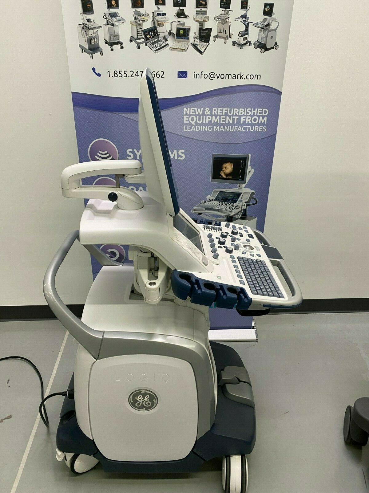 GE LOGIQ E9 XDCLEAR R5 ULTRASOUND MACHINE - SHARED SERVICE/CARDIAC - REFURB 2020 DIAGNOSTIC ULTRASOUND MACHINES FOR SALE