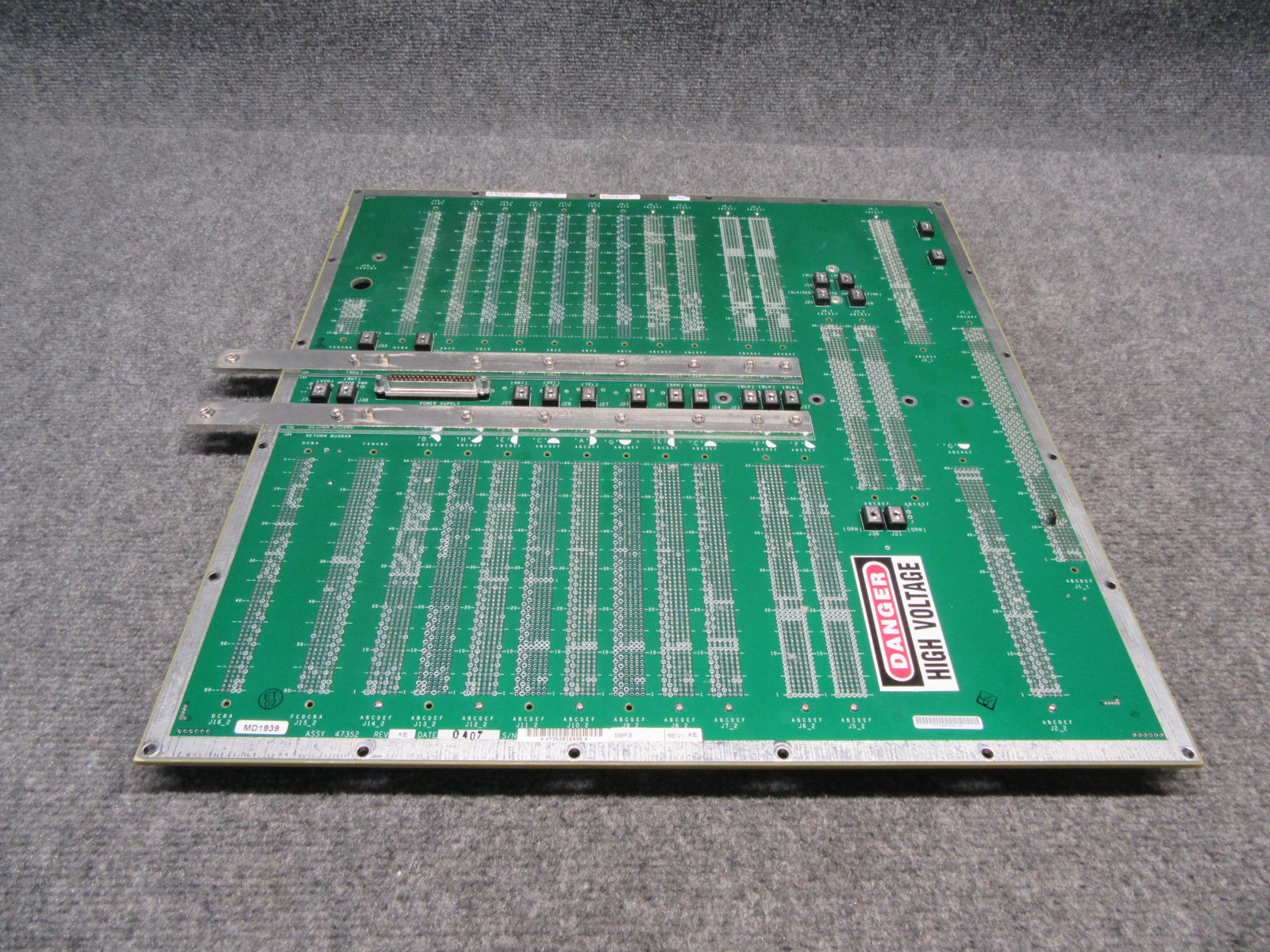 Siemens Acuson Sequoia C256 Ultrasound Backplane Board 08247352 DIAGNOSTIC ULTRASOUND MACHINES FOR SALE