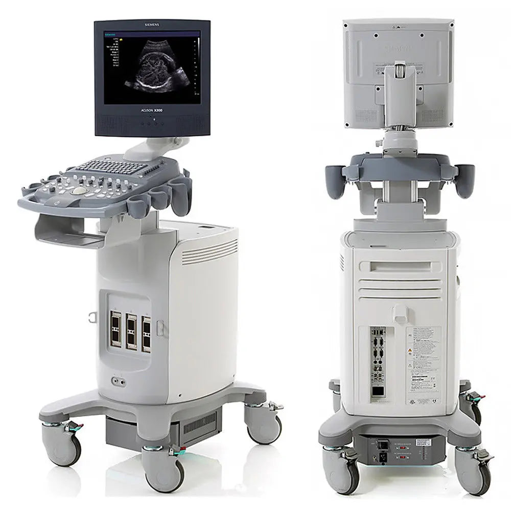 Pulsed Wave Ultrasound - Siemens X150 Machine + Acuson CH5-2 + THI + DICOM DIAGNOSTIC ULTRASOUND MACHINES FOR SALE