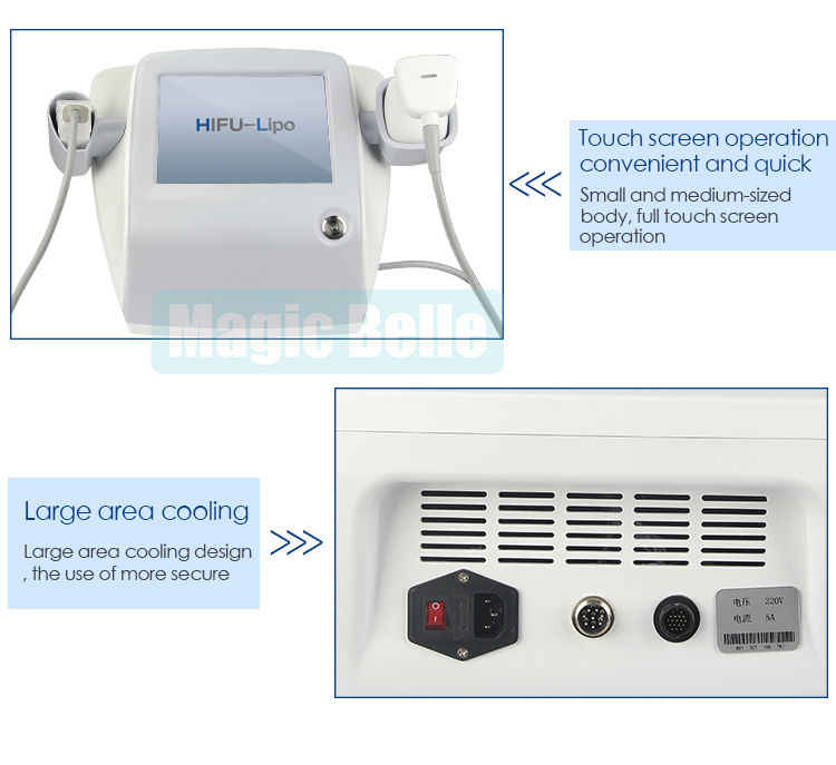 2 in1 Focused Ultrasound liposonic machine hifu machine for face body lifting DIAGNOSTIC ULTRASOUND MACHINES FOR SALE