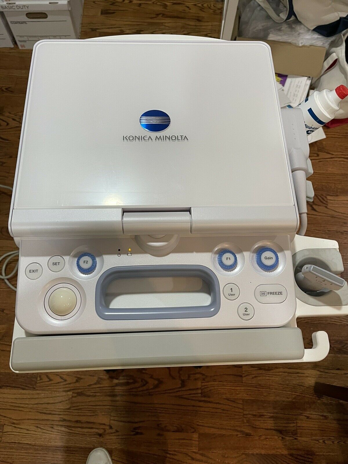 KONICA MINOLTA SONIMAGE HS1 PORTABLE ULTRASOUND MACHINE Full Warranty 2 Probes DIAGNOSTIC ULTRASOUND MACHINES FOR SALE