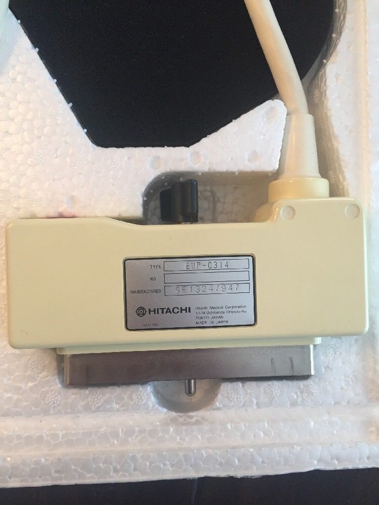 Hitachi EUP-C314 Ultrasound Transducer 3.5 MHz DIAGNOSTIC ULTRASOUND MACHINES FOR SALE