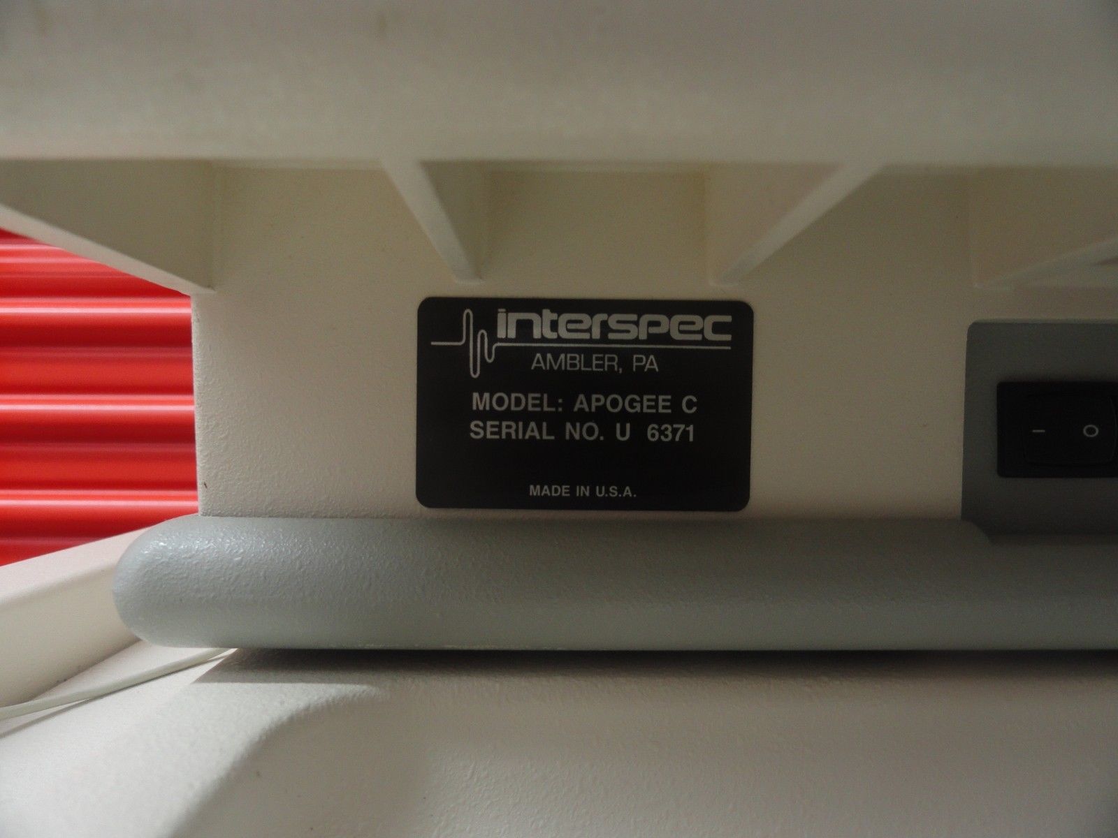 INTERSPEC ATL APOGEE CX ULTRASOUND SYSTEM W/ 7.5 SPA & ACL1547 PROBES  (5828 ) DIAGNOSTIC ULTRASOUND MACHINES FOR SALE