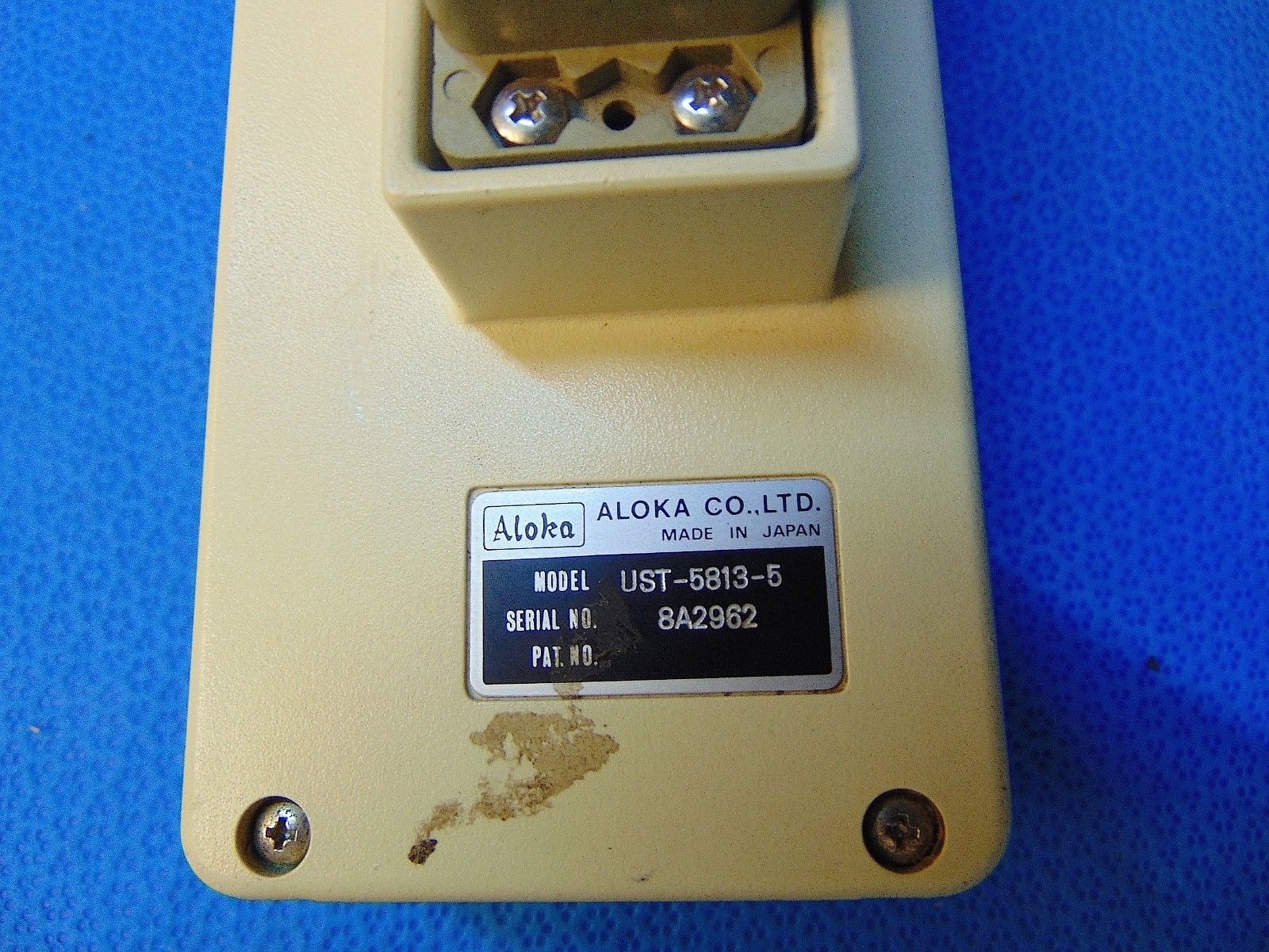Aloka UST-5813-5 Ultrasound Probe 5 MHz Carry Case Included RH244 DIAGNOSTIC ULTRASOUND MACHINES FOR SALE