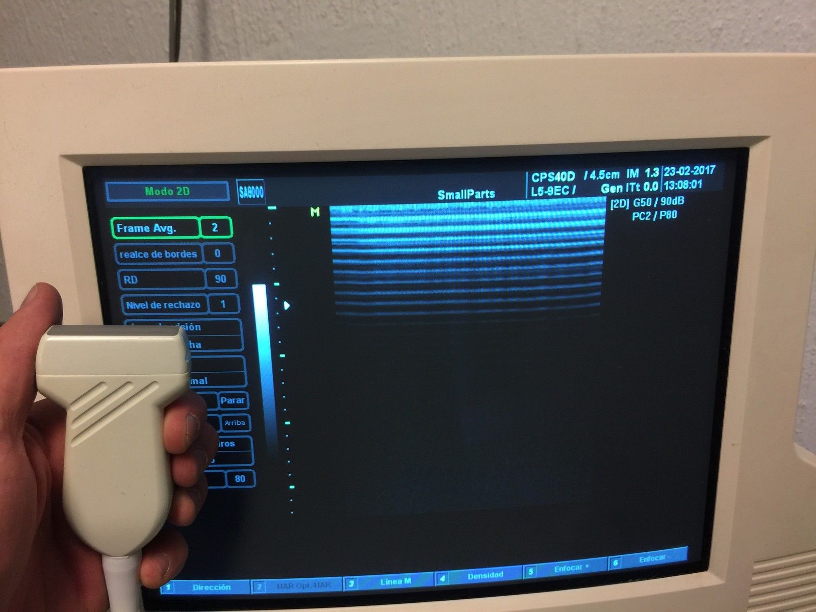 MEDISON L5-9 7.5 MHz Linear Probe FOR SA5500/6000/8800/8000SE/8000EX/8000LV/PICO DIAGNOSTIC ULTRASOUND MACHINES FOR SALE