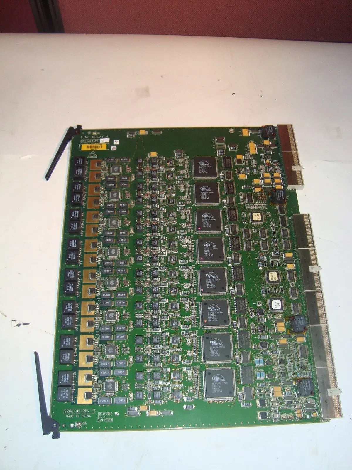 GE TD4  Time Delay 4 Plug-In Board 2260195 Rev 1  For Logic Q 9 Ultrasound Syste DIAGNOSTIC ULTRASOUND MACHINES FOR SALE