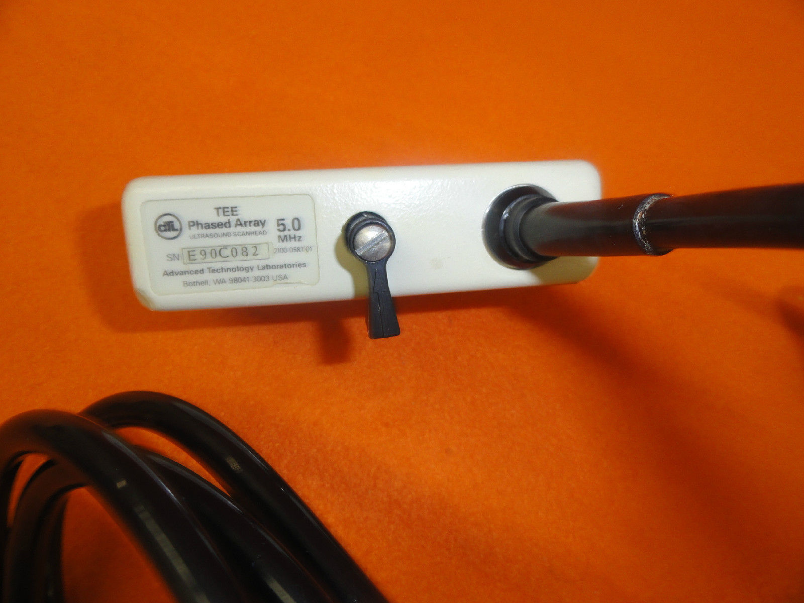 ATL Phased Array 5.0 MHz Single Plane Transesophageal (TEE) Probe (5583 ) DIAGNOSTIC ULTRASOUND MACHINES FOR SALE