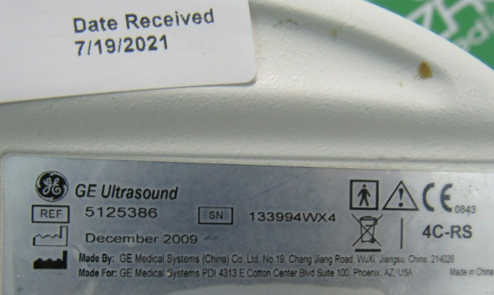 GE Logiq E Portable Ultrasound + 3 Probes (3S-RS, 4C-RS &12L-RS), Cart DIAGNOSTIC ULTRASOUND MACHINES FOR SALE