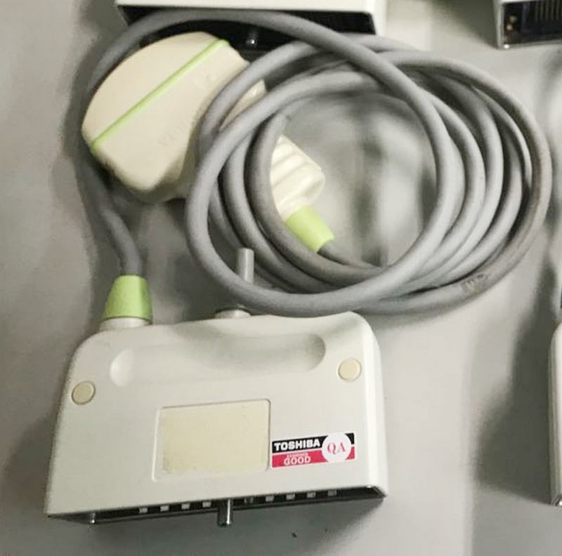 Toshiba PVN-375AT Convex Ultrasound Transducer Probe PowerVision 8000 SSA-390A DIAGNOSTIC ULTRASOUND MACHINES FOR SALE