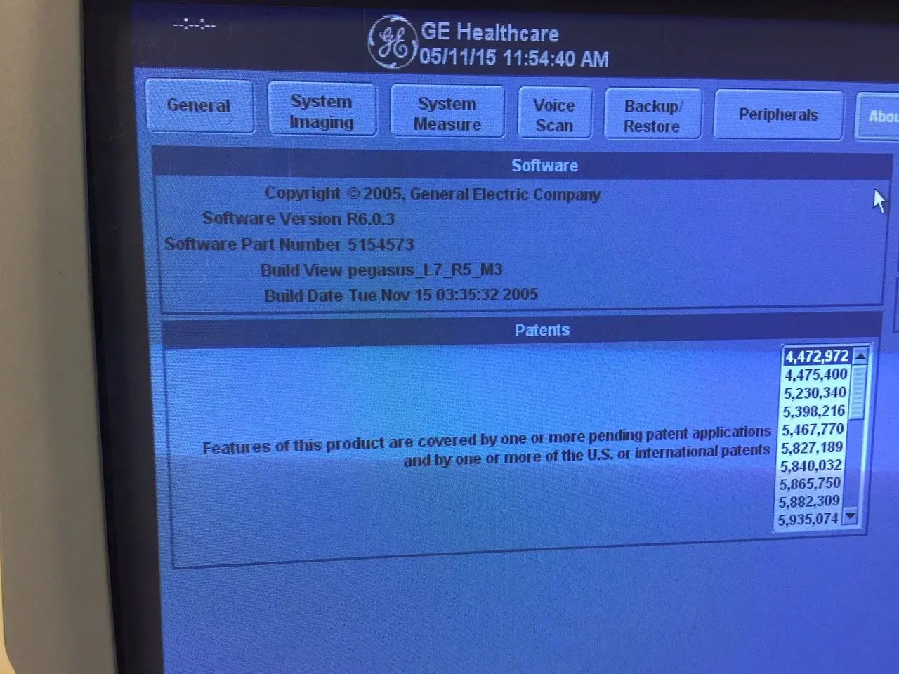 GE Logiq 7 Ultrasound (CRT Monitor)  Software Version R6.0.3 - Box Only DIAGNOSTIC ULTRASOUND MACHINES FOR SALE