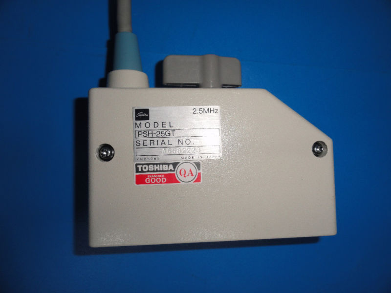 TOSHIBA PSH-25GT 2.5MHz PHASED ARRAY PROBE/Transducer (3208) DIAGNOSTIC ULTRASOUND MACHINES FOR SALE