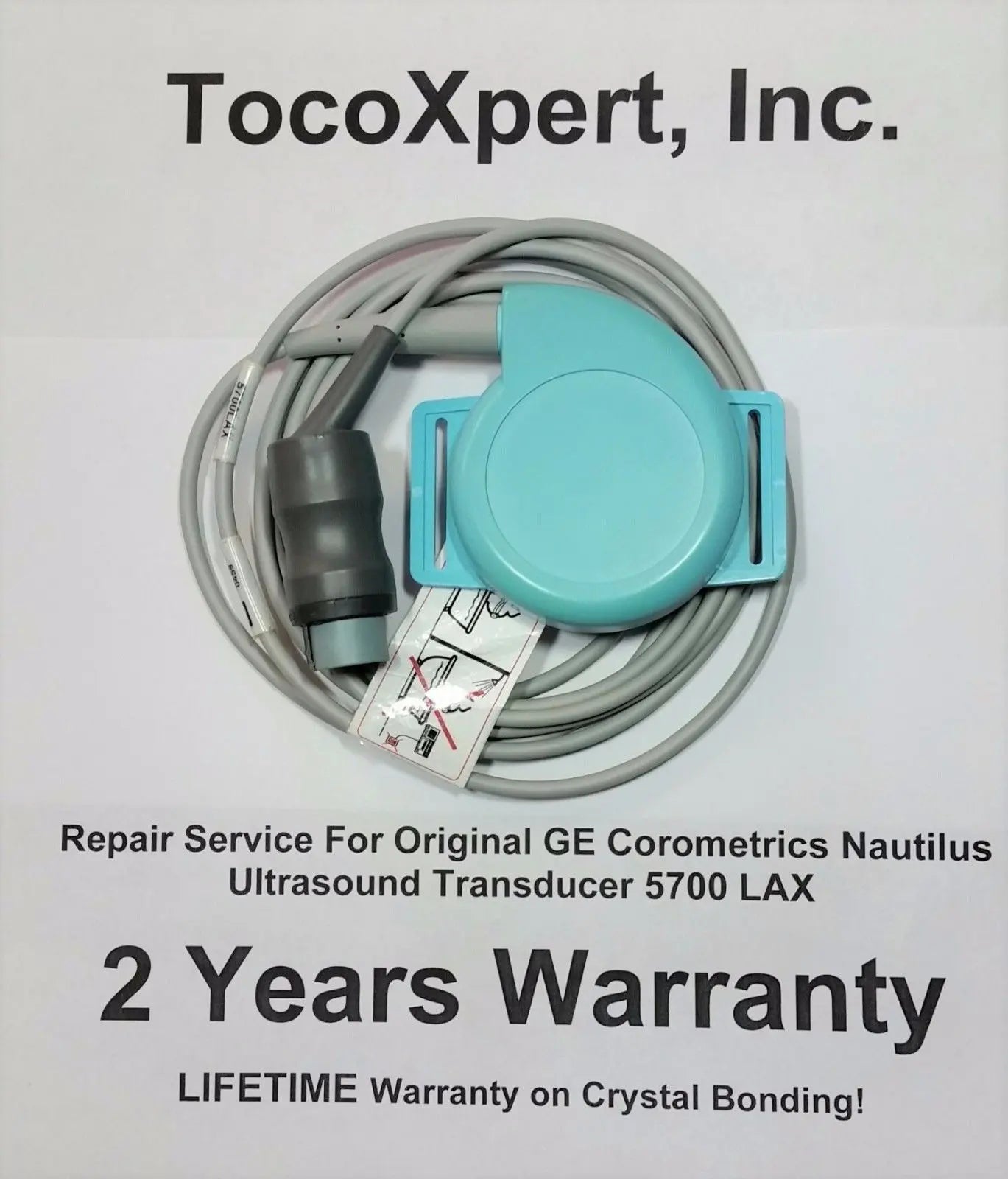 Corometrics Nautilus Ultrasound Transducer 5700LAX $84 Ultimate 2 Year Warranty! DIAGNOSTIC ULTRASOUND MACHINES FOR SALE