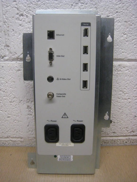 GE Logiq P3 5313708 Ultrasound Machine Rear I/O Interface Panel Board Assy Used