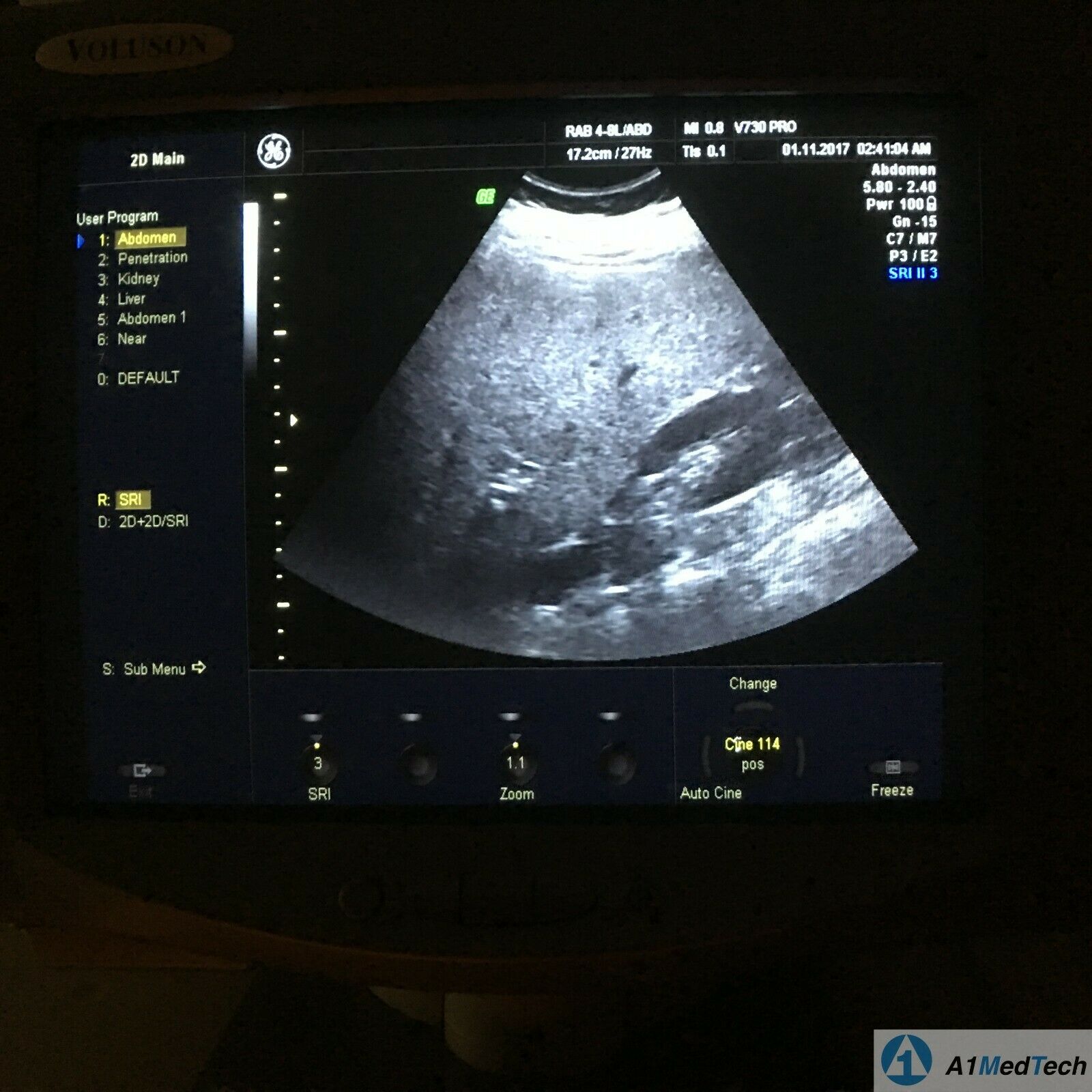 GE RAB4-8L Volume Ultrasound Probe DIAGNOSTIC ULTRASOUND MACHINES FOR SALE