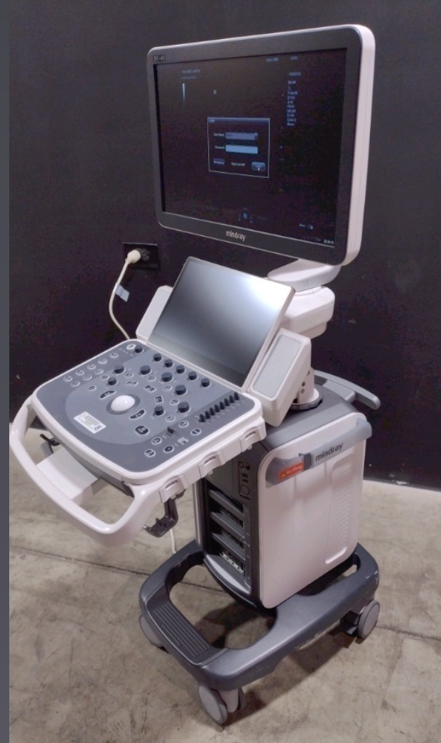 Mindray DC-40 Console Ultrasound Manufactured 11/2021 DIAGNOSTIC ULTRASOUND MACHINES FOR SALE