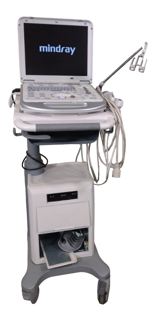 MINDRAY M7 PORTABLE ULTRASOUND SYSTEM WITH 3 PROBES (P4-2S, L12-4S, C5-2S) CART DIAGNOSTIC ULTRASOUND MACHINES FOR SALE