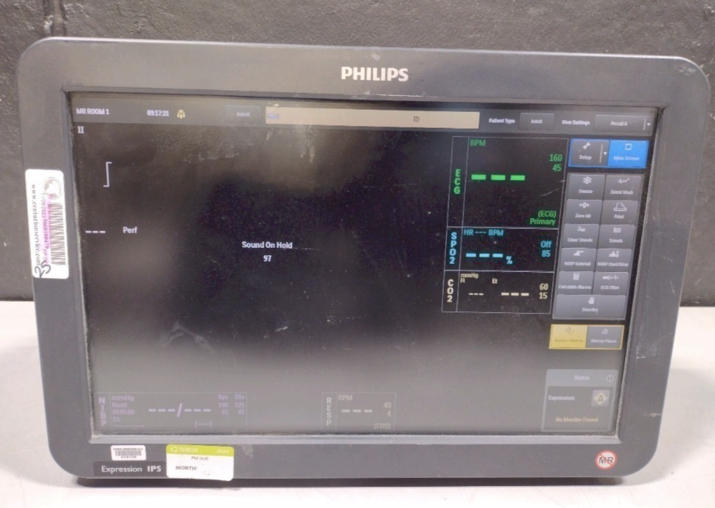 PHILIPS EXPRESSION IP5 PATIENT MONITOR DIAGNOSTIC ULTRASOUND MACHINES FOR SALE